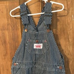 Vintage kids Roundhouse train conductor overalls approx size 6